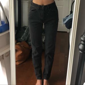 Urban Outfitters BDG grey/black mom jeans